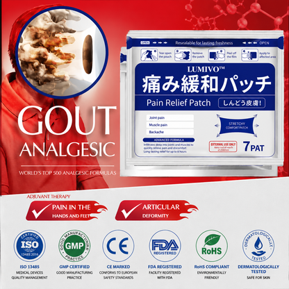 Natural Herbal Pain Relief Patches – Heat Pain Patch for Muscle, Joint, Knee & Back Pain