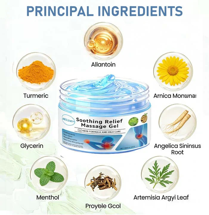 NESLEMY® Joint Relief Gel – Natural Herbal Ointment Wellness