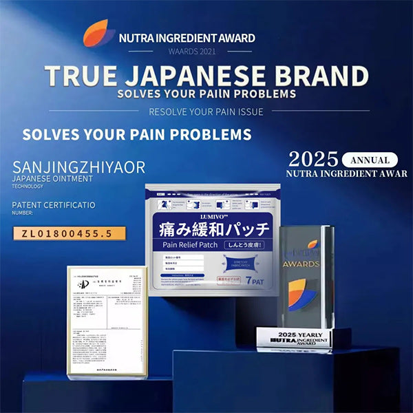 Natural Herbal Pain Relief Patches – Heat Pain Patch for Muscle, Joint, Knee & Back Pain